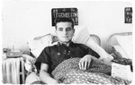 Ernest Lebovics recuperates in an army hospital in Szeged.