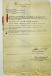 Affidavit in lieu of passport issued to Jewish refugee Salomon Schachter and his family by Hiram Bingham, Vice Consul at the US consulate in Marseilles.