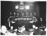 A convention of the Jewish socialist Bund in Antwerp, Belgium.
