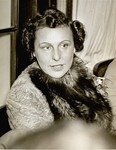 Portrait of Leni Riefenstahl.  

The photo was found among papers in Julius Streicher's estate at Fuerth.