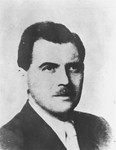 Portrait of Josef Mengele.