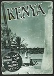 Cover to a tourist brochure for Kenya acquired by the Berg family shortly after they fled there from Germany.