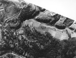 An aerial photograph of the northeastern section of the Babi Yar ravine taken by the German air force.