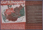 Nazi propaganda poster entitled, "Gut festnageln,"  issued by the "Parole der Woche," a wall newspaper (Wandzeitung) published by the National Socialist Party propaganda office in Munich.