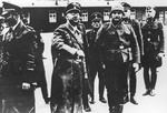 Himmler visits a concentration camp.