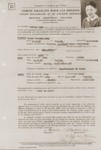 Identification papers for the German-Jewish refugee child, Heinz Stephan Lewy, issued by the Comite Israelite pour les enfants vennant d'Allemagne et de l'Europe centrale (Jewish Committee for the Children coming from Germany and Central Europe) in Paris.