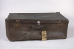 A suitcase taken on the Kasztner rescue train by Bela Gondos, a Jewish physician from Budapest.