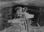Factory equipment found in Ploemnitz ("Leau" after 10 October 1944), a sub-camp of Buchenwald.