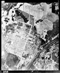 An aerial reconnaissance photograph of Auschwitz.