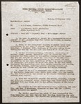 First page of a memo sent to Samuel Zisman, director of UNRRA District no.5, by G.C.