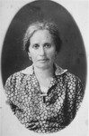 Portrait of Rivka Gaenger, the grandmother of Amalie Petranker.