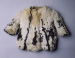 A child's fur coat that was worn by Mirjam Kushelewicz in the Lampertheim displaced persons camp.