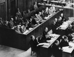View of the defendants and their counsel during a session of the RuSHA Trial.