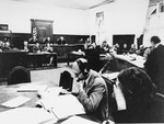 View of the courtroom during a session of the RuSHA Trial.