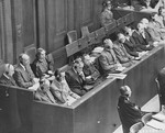 The defendants during their arraignment at the RuSHA Trial.