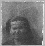Portrait of Bohora Sadik.  She lived at Gen. Boyevitsa in Bitola.