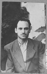 Portrait of Jak Russo, son of Menachem Russo.