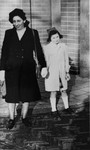 Lina Kaufmann brings her daughter Marion back to Amsterdam with her after each had hidden separately during the war.