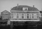View of the Hornsveld family house in which Flory and Felix Van Beek found refuge during the war.
