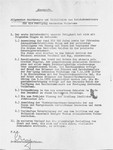 Reproduction of a decree issued by Rudolf Creutz, deputy in the Staff Main Office of the Reich Commissioner for the Strengthening of Germandom, detailing orders and guidelines for the expulsion of large numbers of Jews from Poland, subsequent confiscation of lands and property, and resettlement of ethnic Germans in evacuated territories.