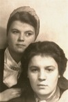 Portrait of two women who worked at the Volkswagen plant in Wolfsburg.