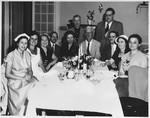 U.S. Ambassador to Israel, James G. McDonald, and his wife, Ruth, attend a luncheon in their honor hosted by a group of Saratogians at the Hotel Lafayette.