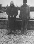 Two survivors from Vilna in Kaufering IV.  Only 12 survivors were found in the camp altogether.