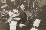Performance by the Landsberg displaced persons camp orchestra.