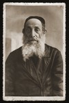 Portrait of Pinchas Schumacher, the grandfather of Estera Ajzen.