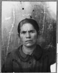 Portrait of Mari Aroesti, wife of David Aroesti.  She lived at Ferizovatska 13 in Bitola.