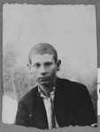 Portrait of Edy Aroesti, son of Mayo Aroesti.  He was a student.