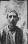 Portrait of Mordechai Benjakar.  He was a Porter.