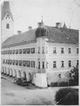 Exterior view of the Kloster Indersdorf children's home.