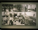 The "Terror in Poland" photo mural on the fourth floor of the permanent exhibition at the U.S.