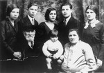 Portrait of the Stabinsky family in Belgium.

Among those pictured is Leon Stabinsky (the young boy).