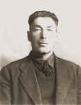 Portrait of Yudel Szklarski, donor's father.