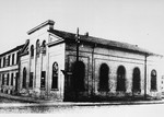 A synagogue in Kolo, a town near Chelmno, where Jews were kept until they could be loaded into gas vans, executed, and cremated at Chelmno.