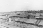 View of the barracks in the Gurs internment camp.