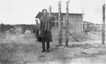 A Hungarian survivor liberated in Woebbelin by the U.S.