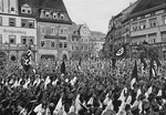 A Nazi rally in Weimar.