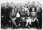 Staff of the Nahum Aronson children's home in Les Andelys, France.