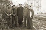 Members of Kibbutz Magshimim in Bedzin, Poland.