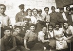 Members of Kibbutz Magshimim in Bedzin, Poland.