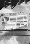 A scale model of the Mauthausen concentration camp.