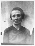 Portrait of Dudo Koen, wife of Yakov Koen.  She lived at Karagoryeva 103 in Bitola.