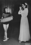 Sylvia Ruthling and her mother perform a cabaret act.