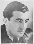 Portrait of Alfred Selbiger, director of Youth Aid and the Jewish Youth Labor Service in Berlin during the Third Reich, who was executed by the Gestapo in November 1942.