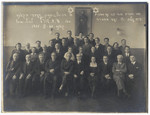 Group portrait of the faculty and board members of the Real Gymnasium in Kaunas.