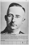 Portrait of Reichsfuehrer Heinrich Himmler.

One of a collection of portraits included in a 1939 calendar of Nazi officials.