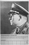 Portrait of Reichsbeamtenfuehrer Hermann Neef.

One of a collection of portraits included in a 1939 calendar of Nazi officials.